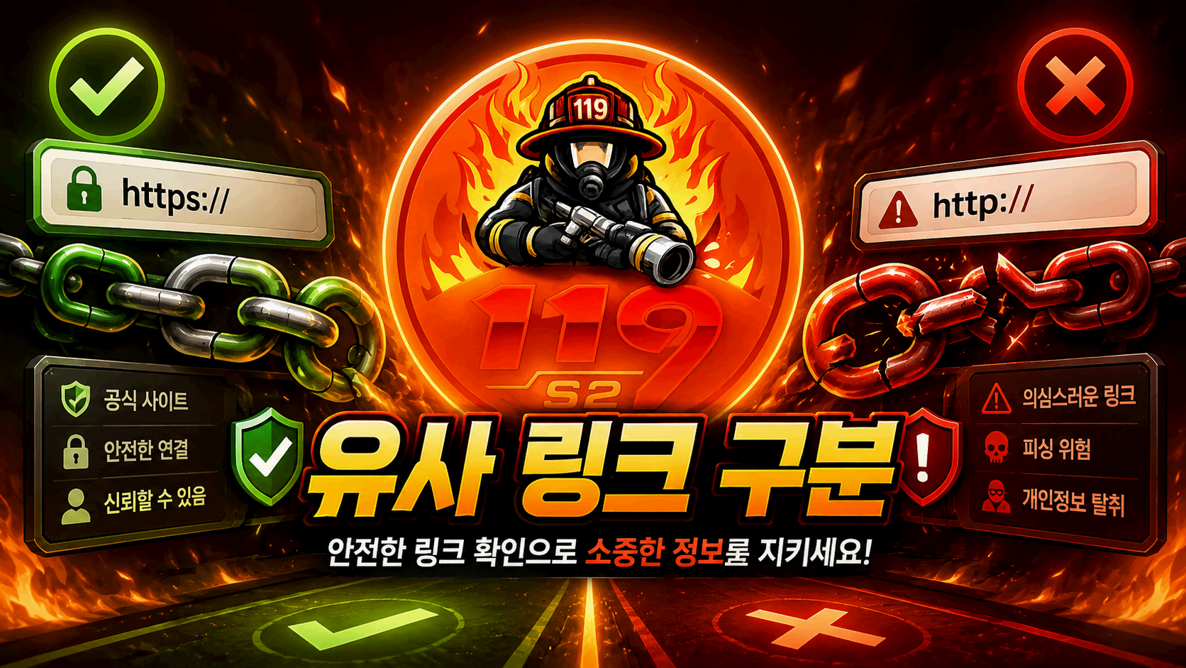올인구조대 시즌2 유사 주소와 검색 링크 구분 방법